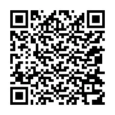 Código QR para número de telefone +12054316344