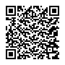 QR Code สำหรับหมายเลขโทรศัพท์ +12054316345