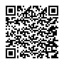 QR Code pour le numéro de téléphone +12054316346