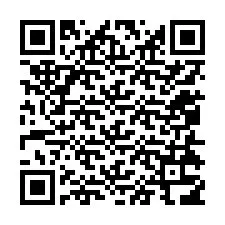 QR kód a telefonszámhoz +12054316856