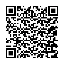 QR kód a telefonszámhoz +12054316859