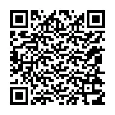 QR kód a telefonszámhoz +12054316861