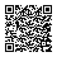 QR kód a telefonszámhoz +12054316866