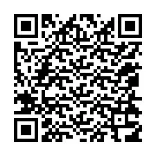 QR-код для номера телефона +12054316868