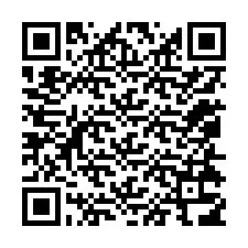 QR-koodi puhelinnumerolle +12054316869