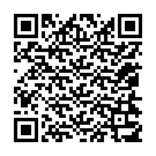 QR-Code für Telefonnummer +12054317049