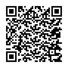 QR kód a telefonszámhoz +12054317947