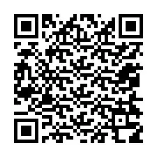 Código QR para número de telefone +12054318417