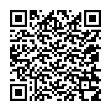 QR Code pour le numéro de téléphone +12054318418