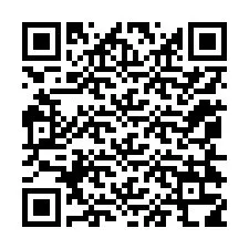 電話番号のQRコード +12054318421