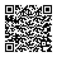 Código QR para número de teléfono +12054318430