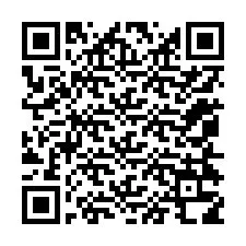 Código QR para número de teléfono +12054318431