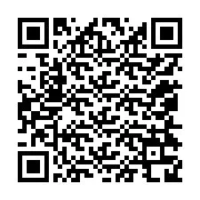 Código QR para número de teléfono +12054328438