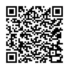 QR-код для номера телефона +12054330209