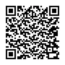 QR kód a telefonszámhoz +12054330216