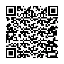 QR-koodi puhelinnumerolle +12054333306