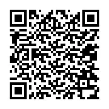 QR-код для номера телефона +12054334593