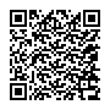 QR-код для номера телефона +12054336968