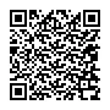 QR-koodi puhelinnumerolle +12054338152