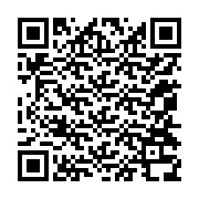 Código QR para número de teléfono +12054338370