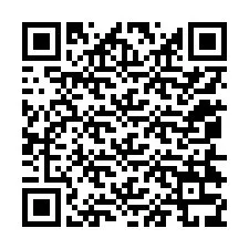 Codice QR per il numero di telefono +12054339444