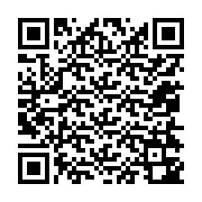Kode QR untuk nomor Telepon +12054342447