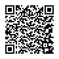 Kod QR dla numeru telefonu +12054343470