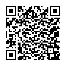 Código QR para número de teléfono +12054343471