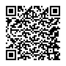 QR-Code für Telefonnummer +12054345975