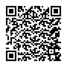 Código QR para número de teléfono +12054345991