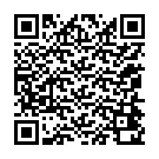 Código QR para número de teléfono +12054420054