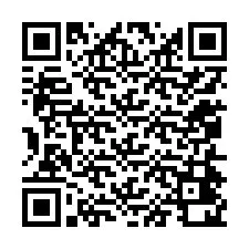 QR код за телефонен номер +12054420056