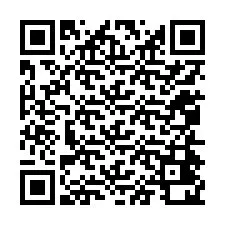 QR kód a telefonszámhoz +12054420062