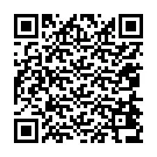 QR-code voor telefoonnummer +12054436102