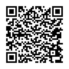 Código QR para número de teléfono +12054436107