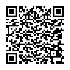 QR kód a telefonszámhoz +12054436108