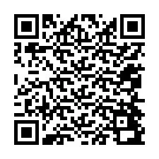 QR-код для номера телефона +12054492623