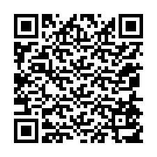 QR kód a telefonszámhoz +12054517904