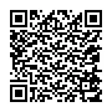 QR код за телефонен номер +12054517908