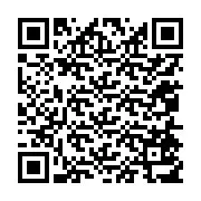 QR-код для номера телефона +12054517912