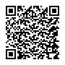 Código QR para número de teléfono +12054518868