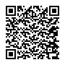 QR kód a telefonszámhoz +12054536323