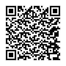 QR-code voor telefoonnummer +12054536325