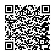 QR-koodi puhelinnumerolle +12054536333