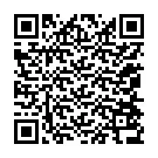 QR-koodi puhelinnumerolle +12054536334