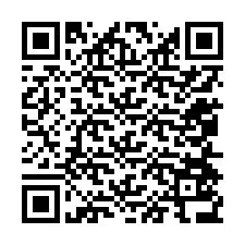 QR kód a telefonszámhoz +12054536336