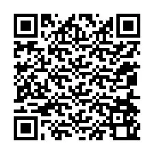 QR-koodi puhelinnumerolle +12054560304