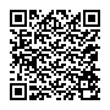 QR-Code für Telefonnummer +12054570768