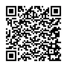 Kode QR untuk nomor Telepon +12054571012