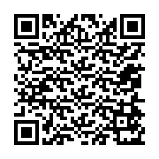 QR-code voor telefoonnummer +12054571017